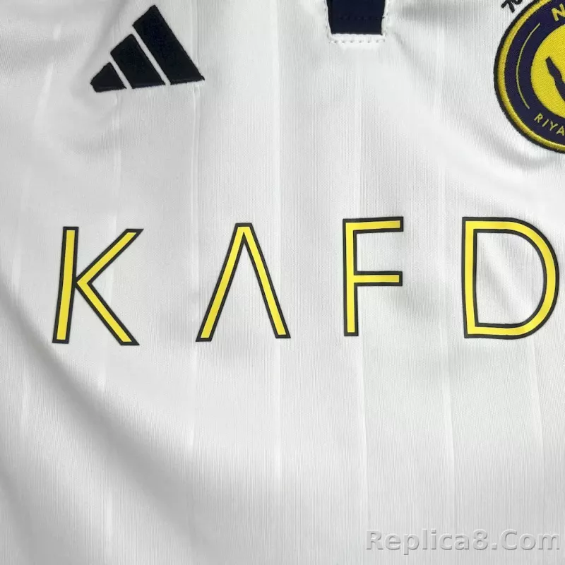 25-26 Al-Nassr Victory Third Away Soccer Kids Kit Jersey+Shorts - detail