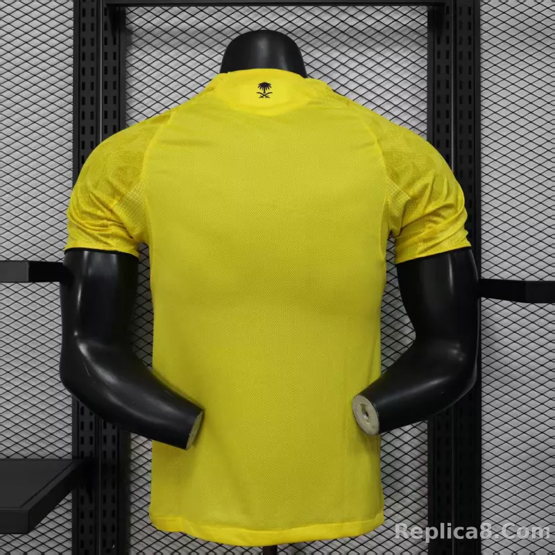 25-26 Al-Nassr Victory Home Soccer Jersey Player Version - detail