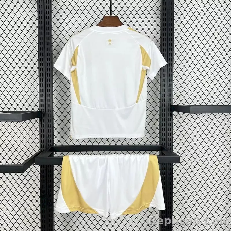 24-25 Al-Nassr Victory Third Away Kids Kit Jersey+Shorts - detail
