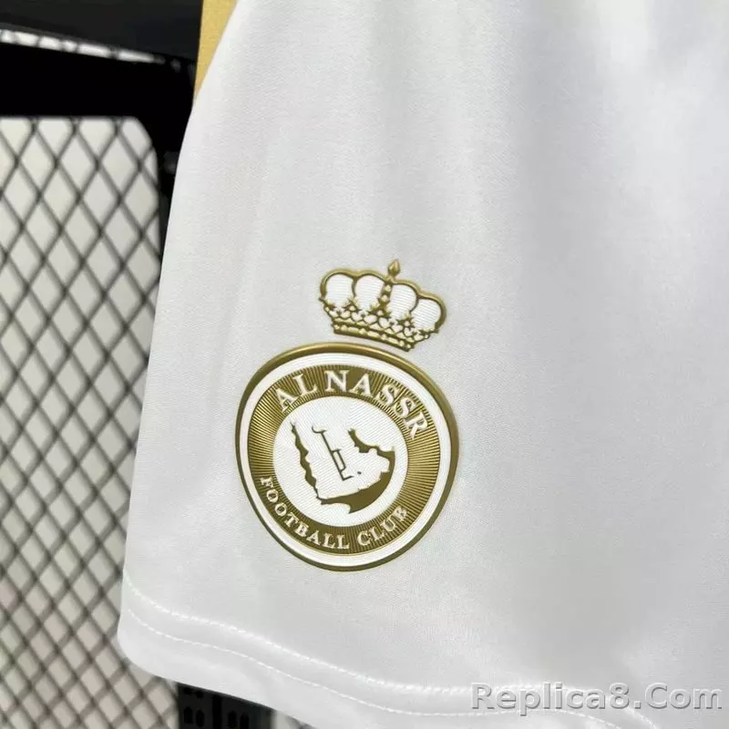 24-25 Al-Nassr Victory Third Away Kids Kit Jersey+Shorts - detail