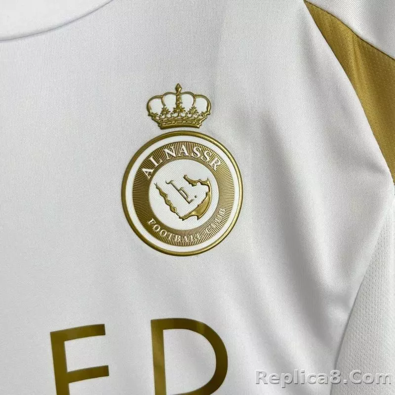 24-25 Al-Nassr Victory Third Away Kids Kit Jersey+Shorts - detail