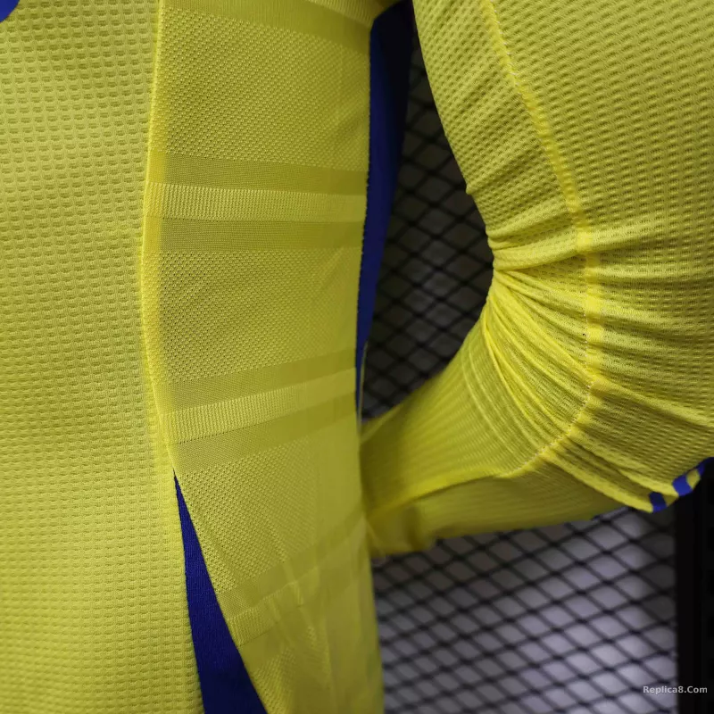 24-25 Al-Nassr Victory Home Player Version Long Sleeve - detail