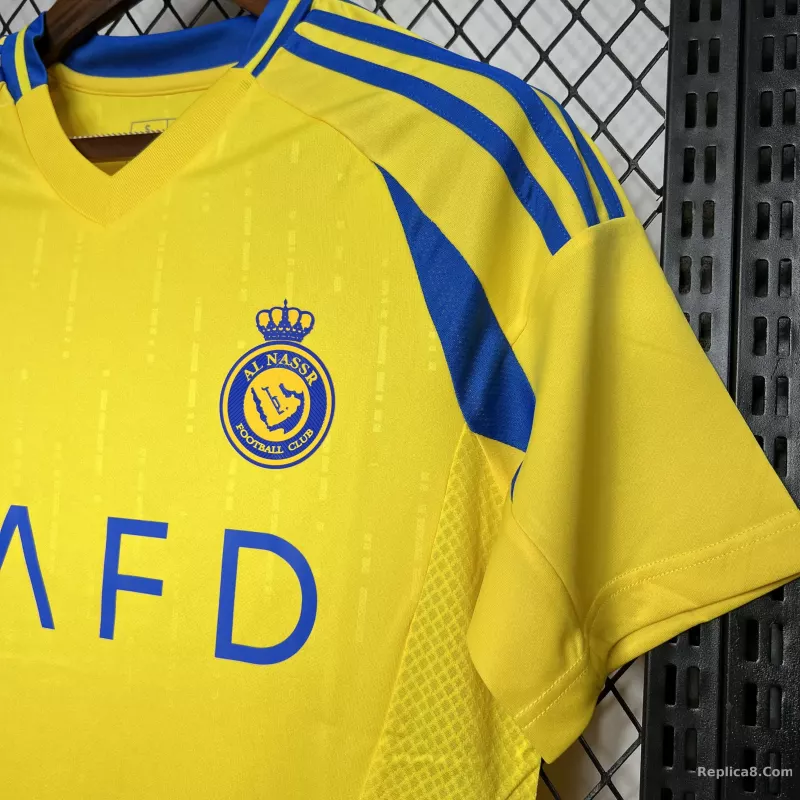 24-25 Al-Nassr Victory Ronaldo#7 Home Fan Version - detail