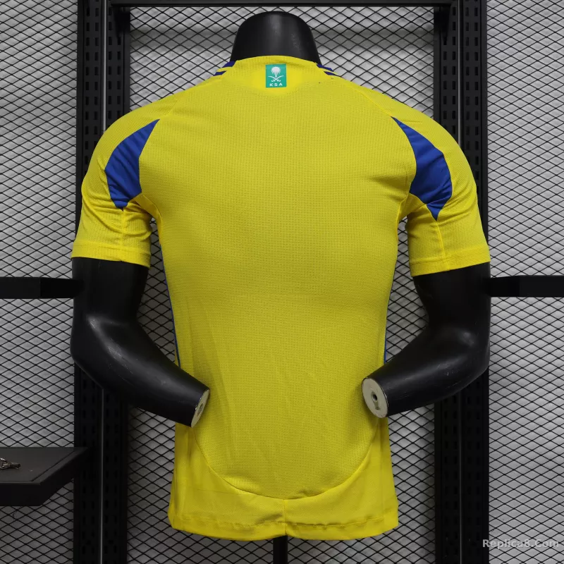 24-25 Al-Nassr Victory Home Player Version - detail