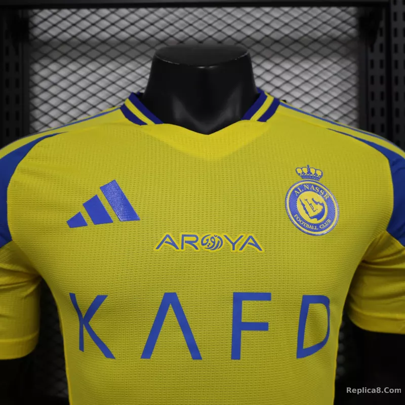 24-25 Al-Nassr Victory Home Player Version - detail