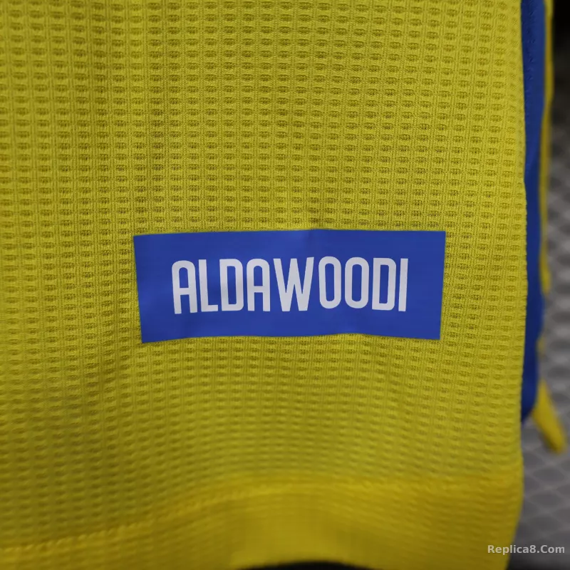 24-25 Al-Nassr Victory Home Player Version - detail