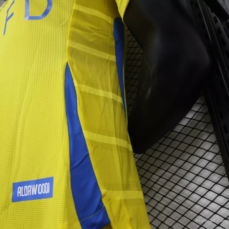 24-25 Al-Nassr Victory Home Player Version - detail