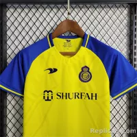 22-23 Al-Nassr Victory Home Kids Kit Jersey+Shorts - view 6