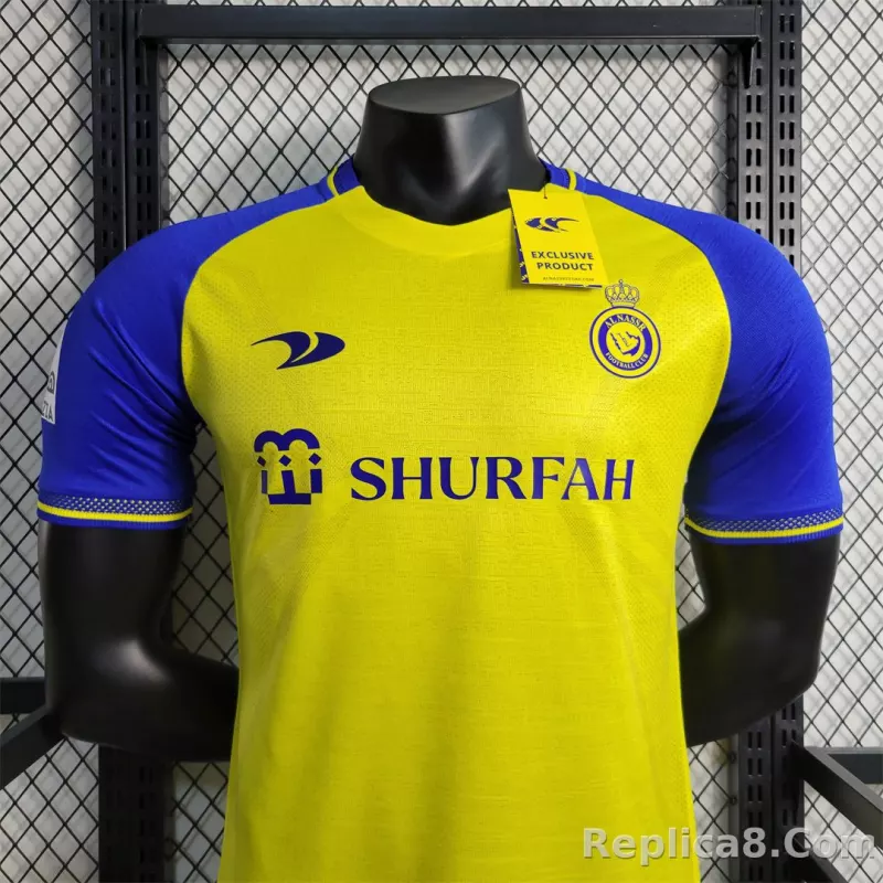22-23 Al-Nassr Victory Home Player Version - detail