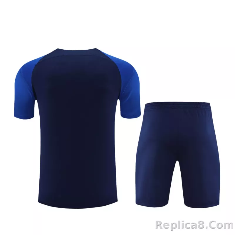 23-24 Al-Nassr Victory Pre-match Jersey+Shorts - detail