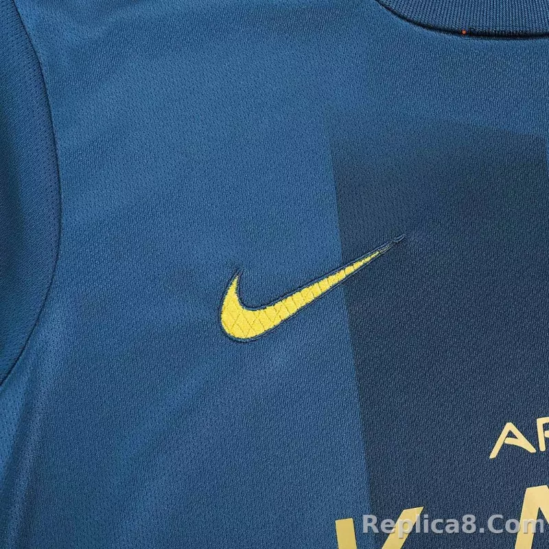 23-24 Al-Nassr Victory Away Kids Kit (Jersey+Shorts) - detail