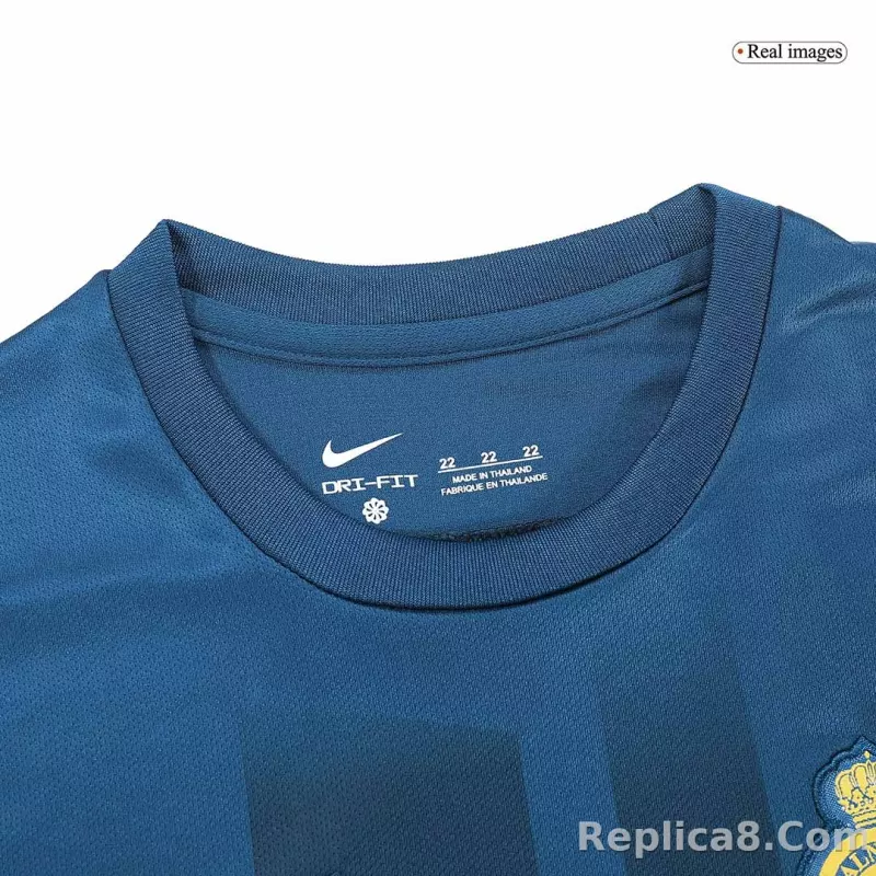 23-24 Al-Nassr Victory Away Kids Kit (Jersey+Shorts) - detail