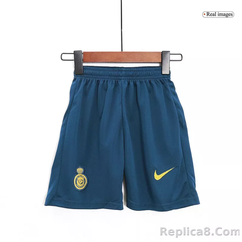 23-24 Al-Nassr Victory Away Kids Kit (Jersey+Shorts) - detail