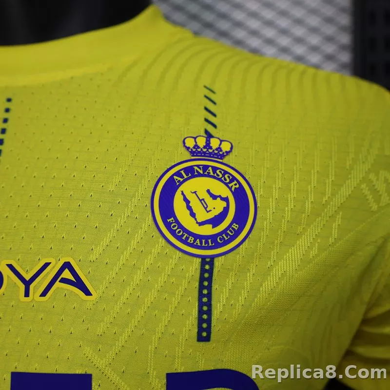 23-24 Al-Nassr Victory Home Player Version - detail