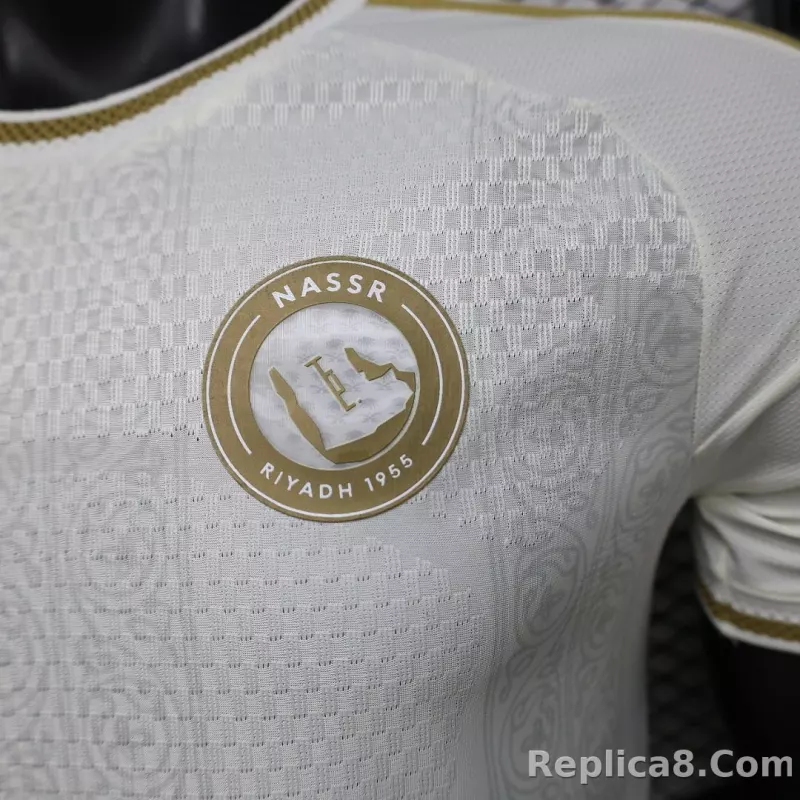 26-27 Al-Nassr Victory Away Soccer Jersey Player Version - detail