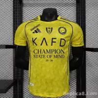25-26 Al-Nassr Victory Home Soccer Jersey Player Version Champions - view 1