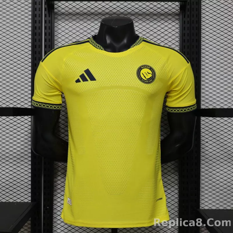 26-27 Al-Nassr Victory Home Soccer Jersey Player Version