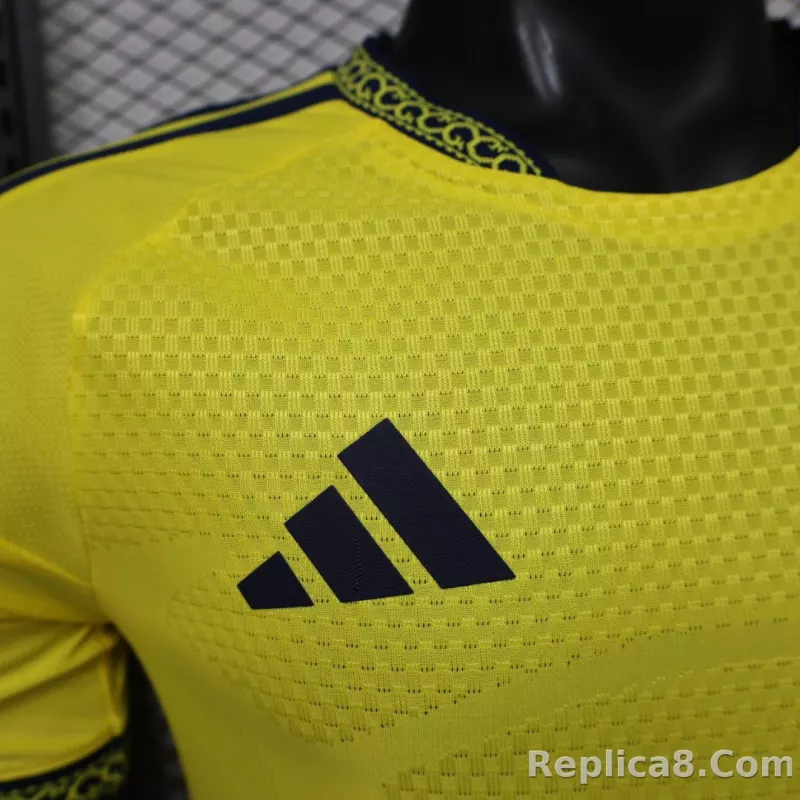 26-27 Al-Nassr Victory Home Soccer Jersey Player Version - detail