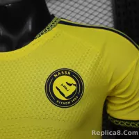 26-27 Al-Nassr Victory Home Soccer Jersey Player Version - view 9