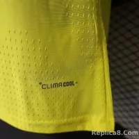 26-27 Al-Nassr Victory Home Soccer Jersey Player Version with Sponsor - view 7