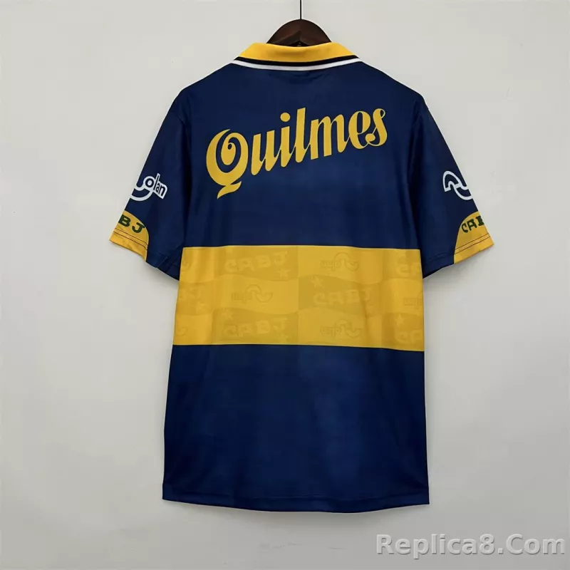 1995-1996 Boca Juniors  Home Retro Jersey - detail