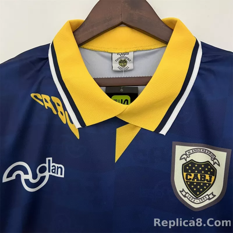 1995-1996 Boca Juniors  Home Retro Jersey - detail