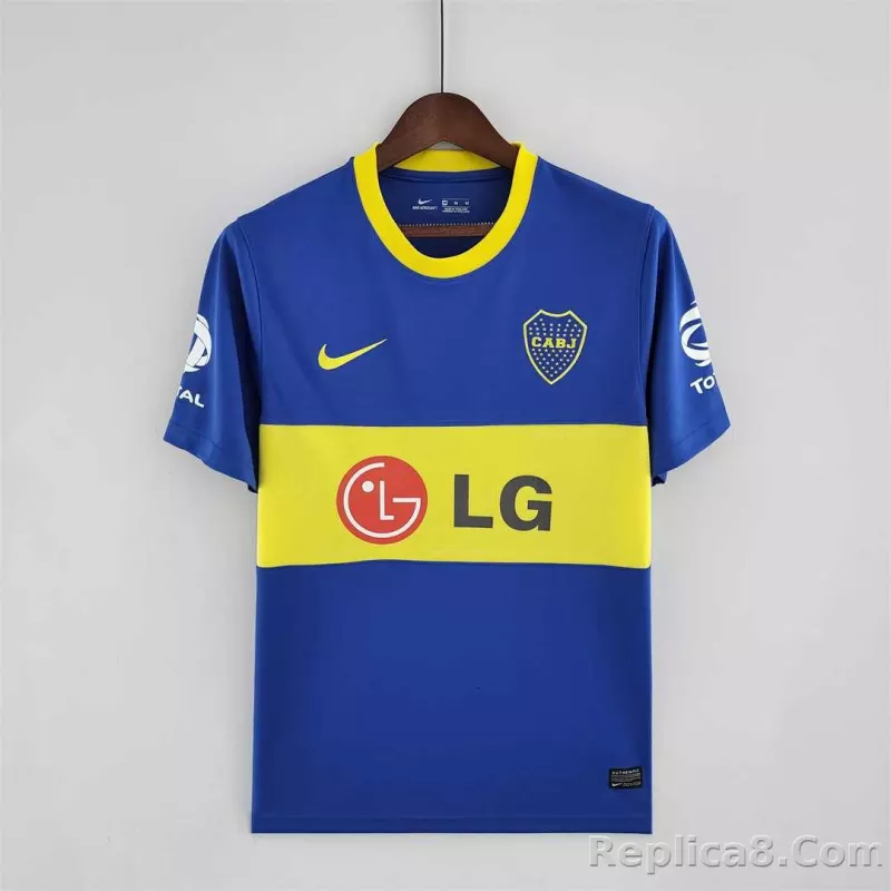 2010-2011 Boca Juniors  Home Retro Jersey
