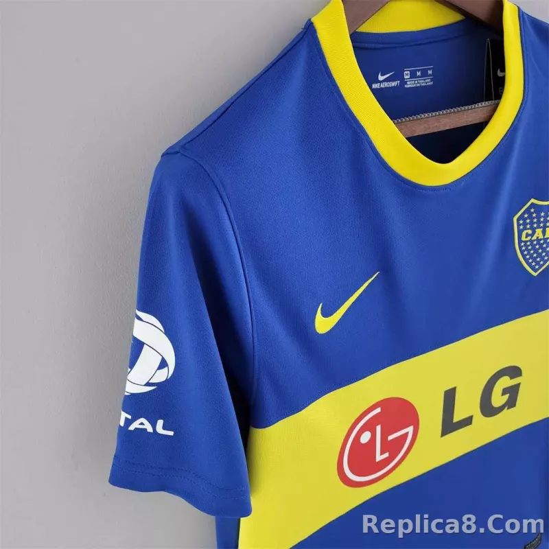2010-2011 Boca Juniors  Home Retro Jersey - detail