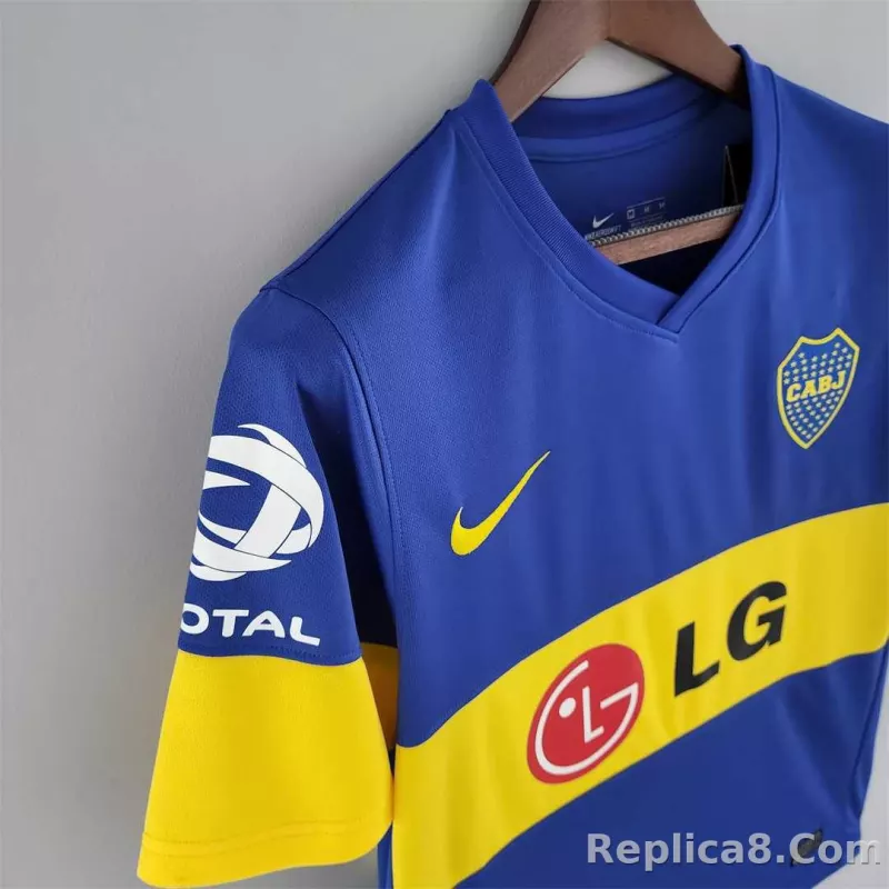 2011-2012 Boca Juniors  Home Retro Jersey - detail