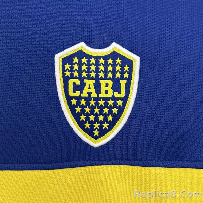 2004-2005 Boca Juniors  Home Retro Jersey - detail