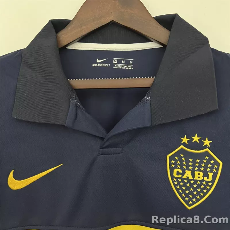 2009-2010 Boca Juniors  Home Retro Jersey - detail