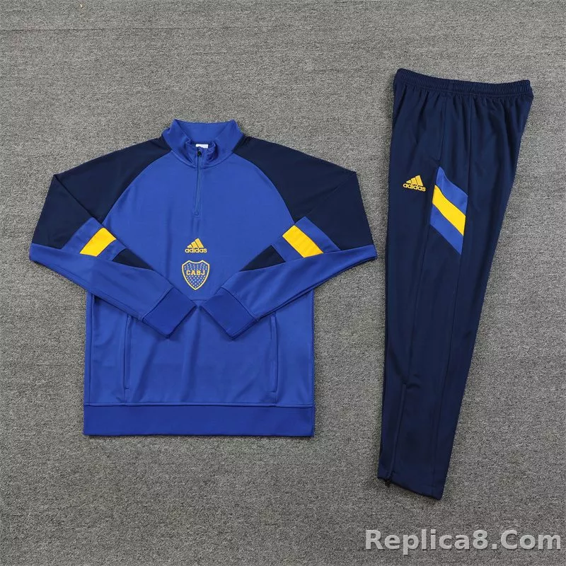 Boca Juniors Training Kit (Jacket+Pants) Blue 2023/24 - detail