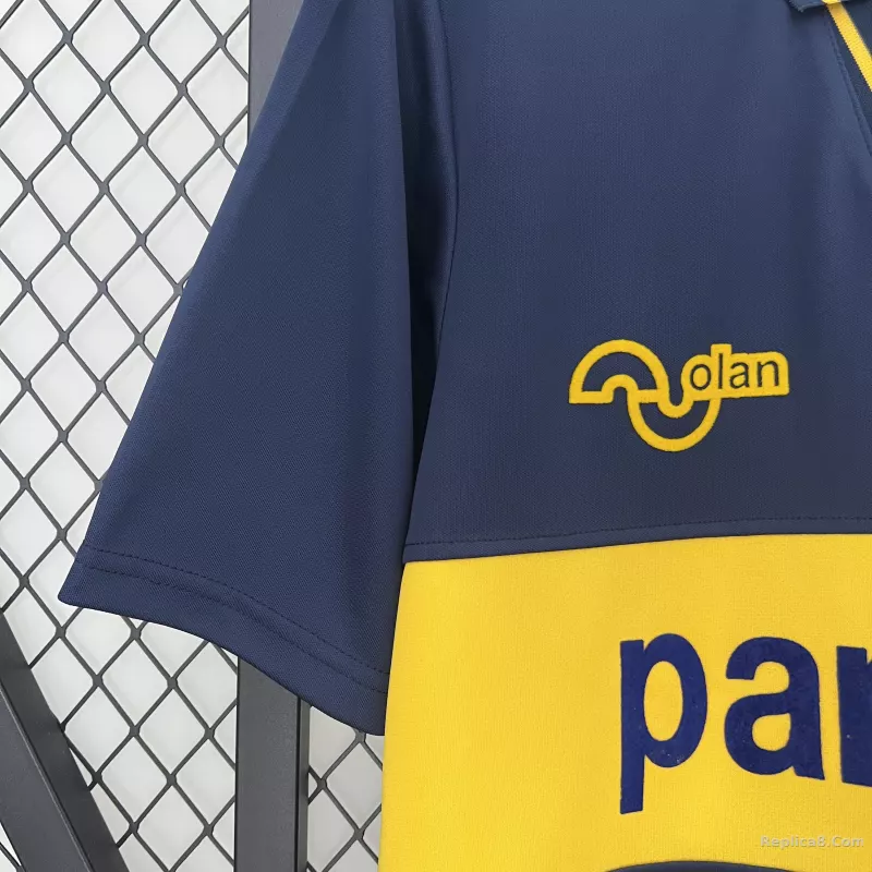1994-1995 Boca Juniors  Home Retro Jersey - detail