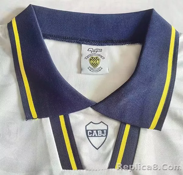 1995-1996 Boca Juniors  Away Retro Jersey - detail
