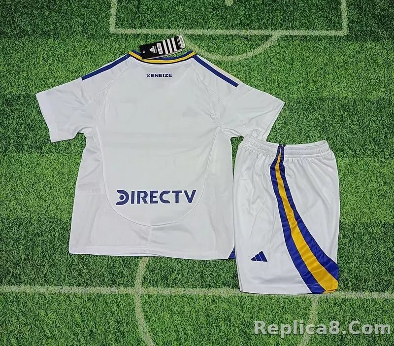 24-25 Boca Juniors  Away Kids Kit Jerseys+Shorts - detail