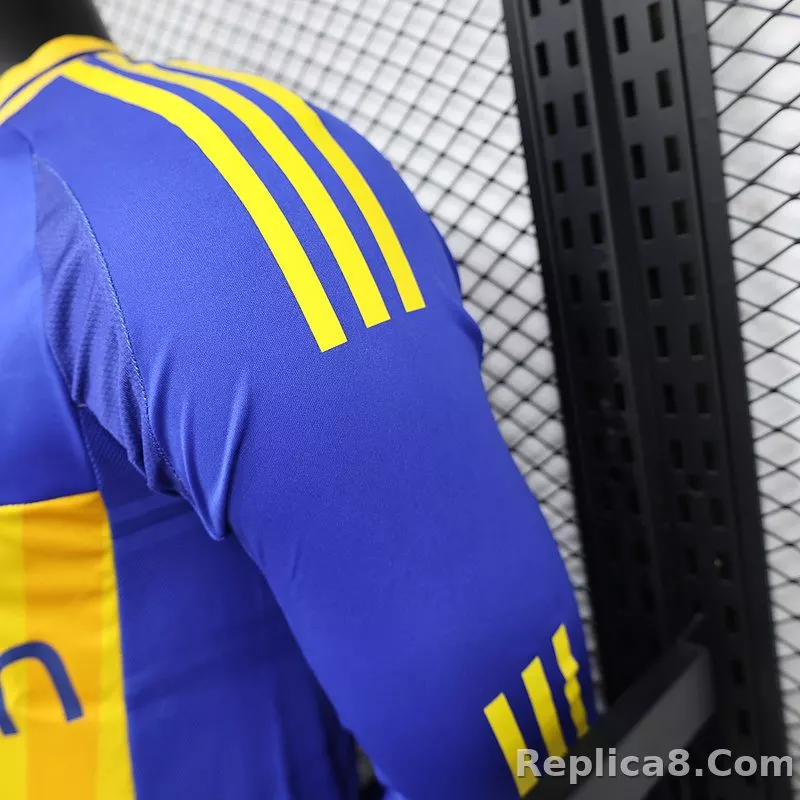 24-25 Boca Juniors  Home Jersey Long Sleeve Player Version - detail