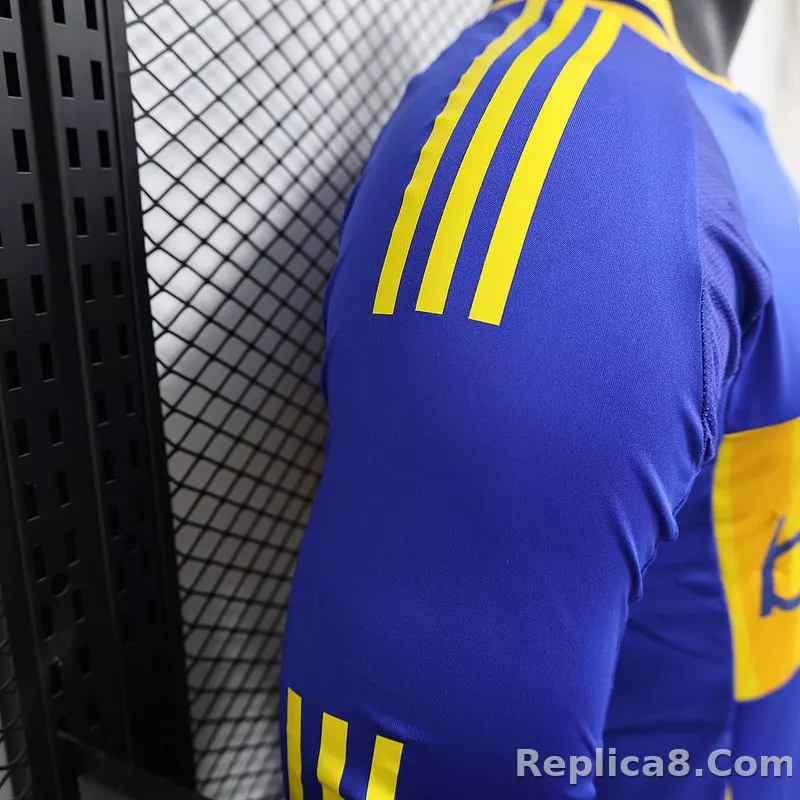 24-25 Boca Juniors  Home Jersey Long Sleeve Player Version - detail