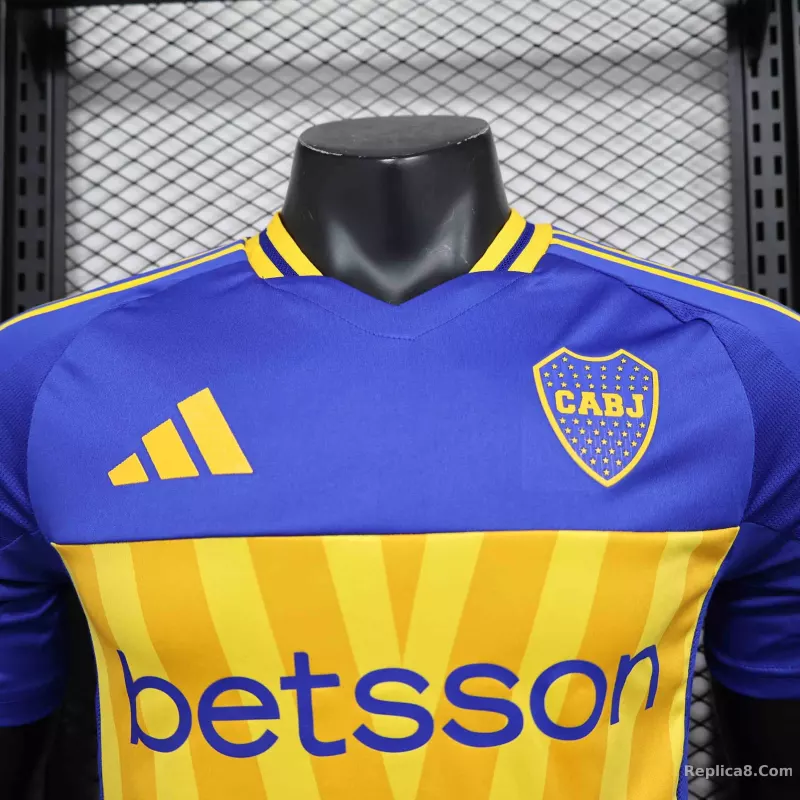 24-25 Boca Juniors  Home Jersey Player Version - detail