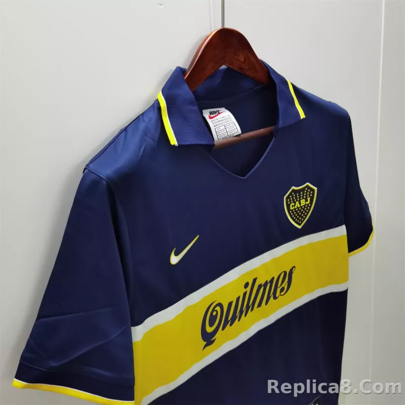 1996-1997 Boca Juniors  Home Retro Jersey - detail