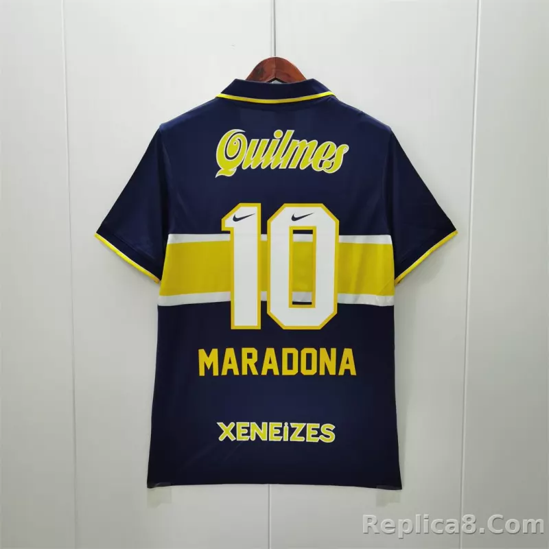 1996-1997 Boca Juniors  Home Retro Jersey - detail