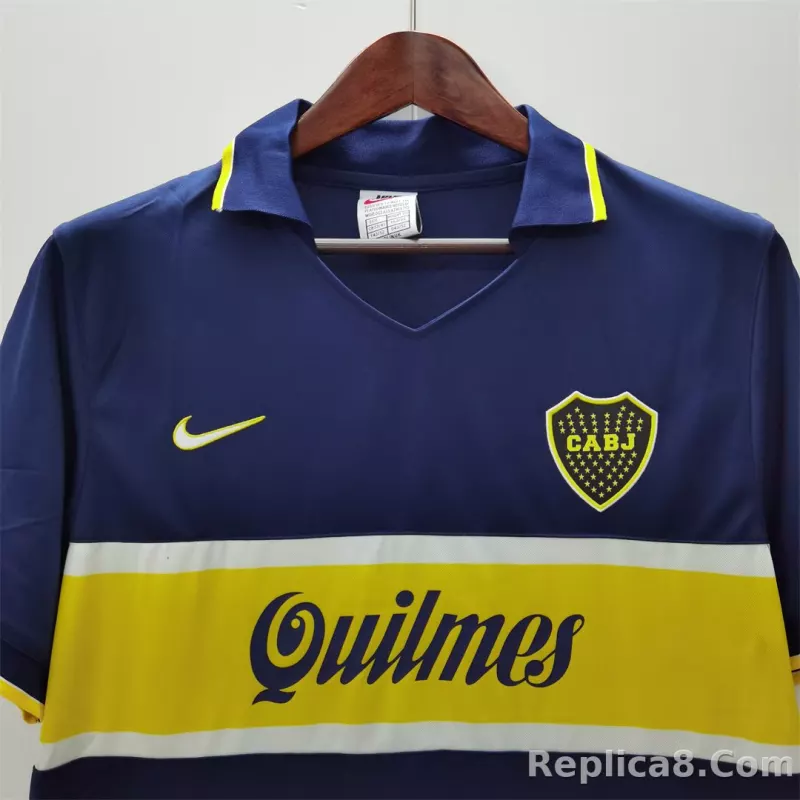 1996-1997 Boca Juniors  Home Retro Jersey - detail