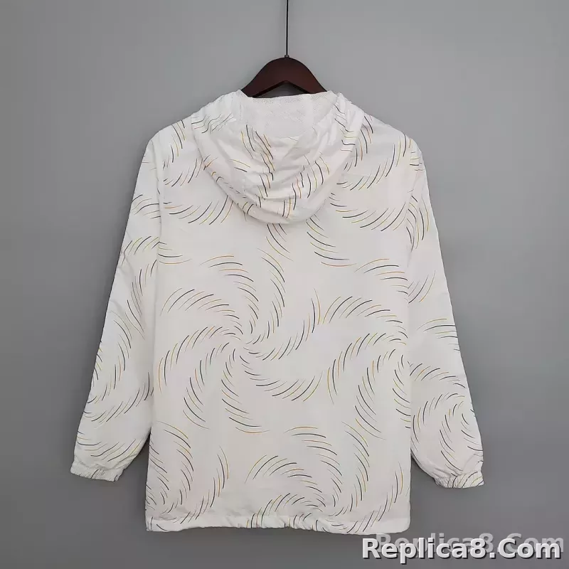 Windbreaker White Boca Juniors Jersey 1:1 Thai Quality - detail