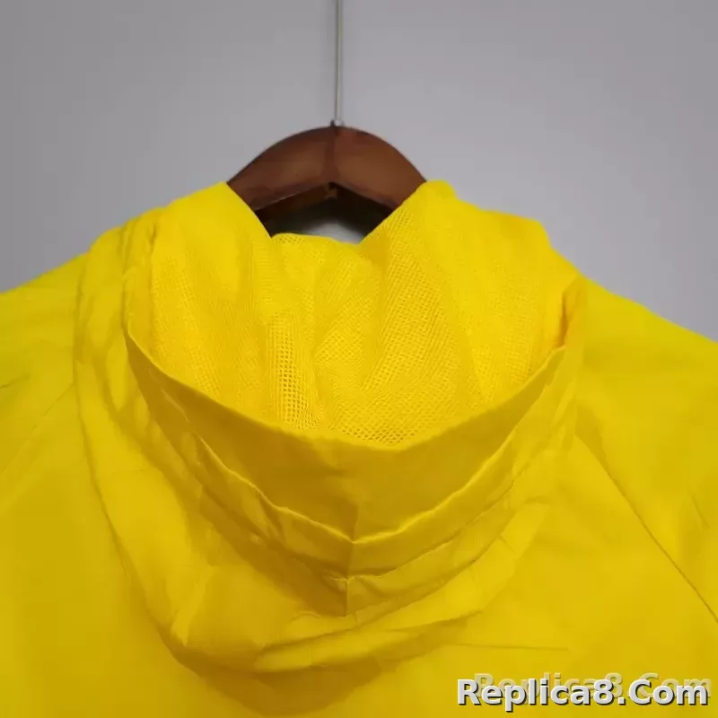 2021 Windbreaker Blue-Yellow Boca Juniors Jersey 1:1 Thai Quality - detail