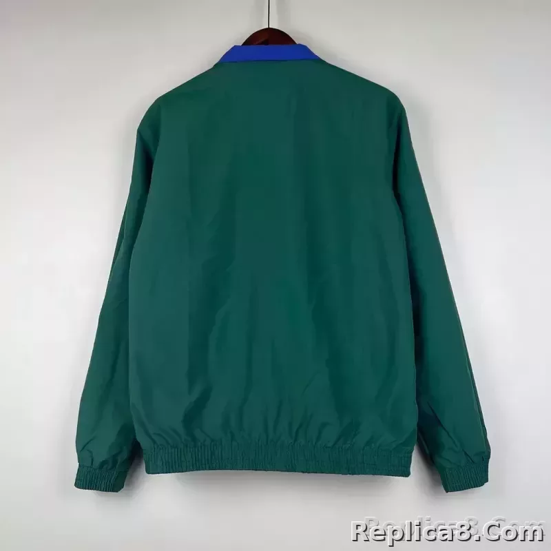 2023-2024 Boca Juniors Reversible Windbreaker（Blue-Green）Soccer Jersey 1:1 Thai Quality - detail