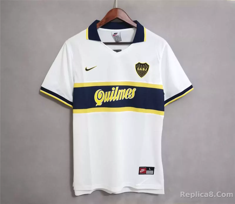 1996-1997 Boca Juniors  Away Retro Jersey