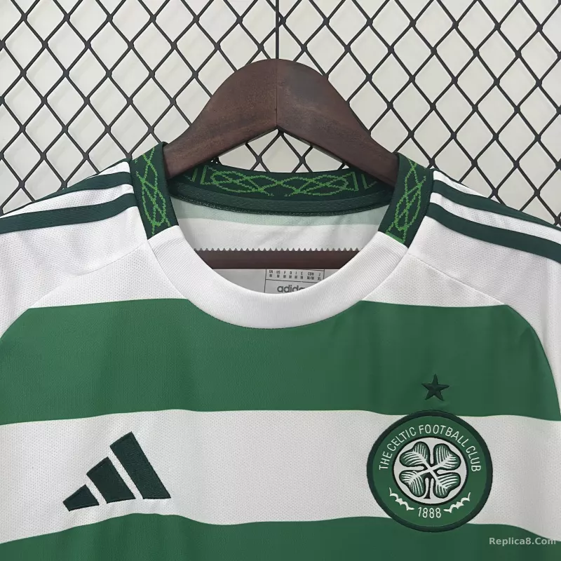 23-24 Celtic Home Soccer Jersey Fan Version - detail