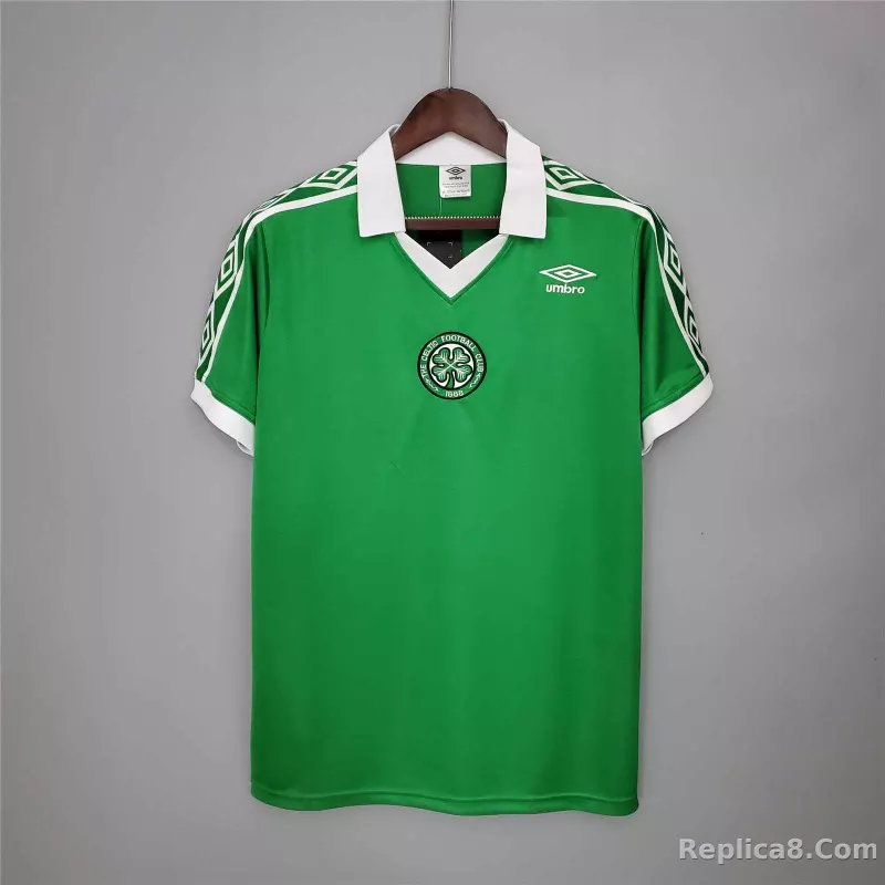 1978/80 Celtic Home Soccer Jersey Retro Version