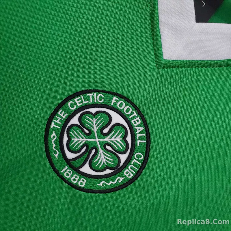 1978/80 Celtic Home Soccer Jersey Retro Version - detail