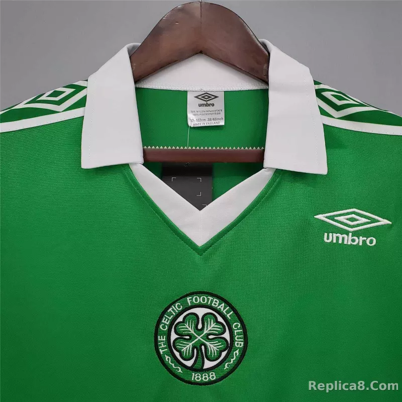 1978/80 Celtic Home Soccer Jersey Retro Version - detail