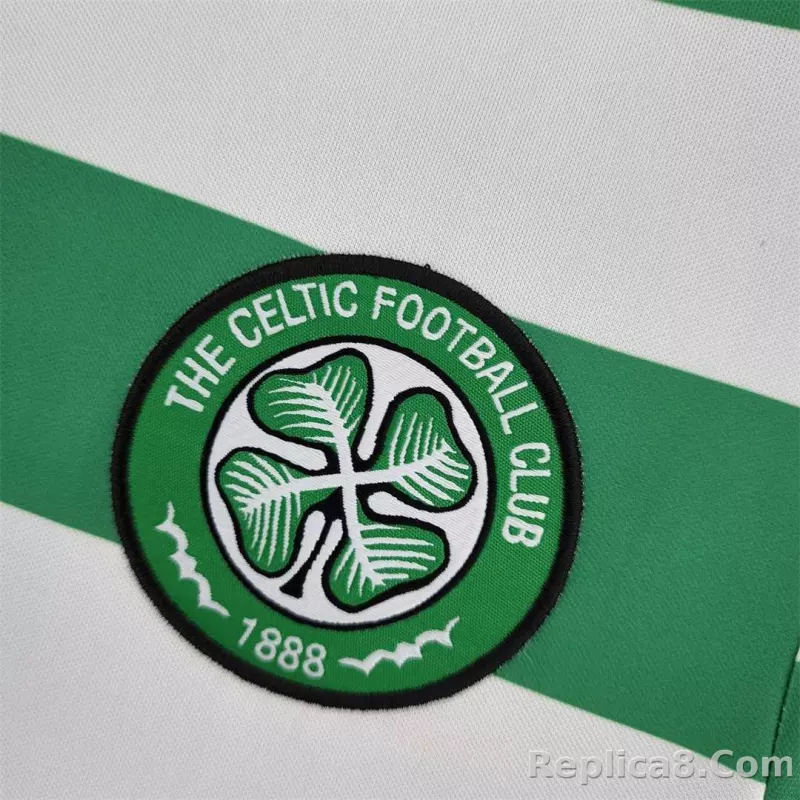 1980/81 Celtic Home Soccer Jersey Retro Version - detail